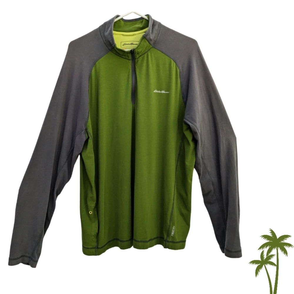 Eddie Bauer Men’s Freedry Active Long Sleeve Shirt XL